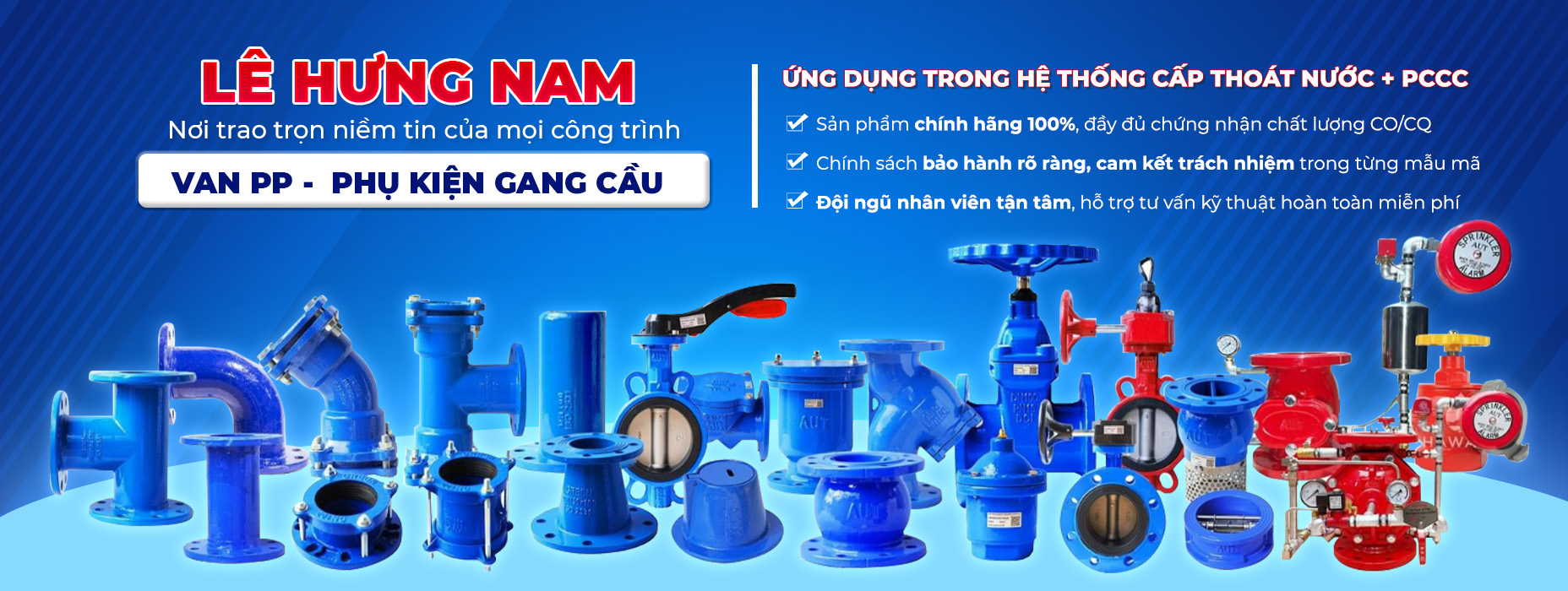 Tổng kho ống nhựa Miền Nam - Công Ty TNHH Thương Mại Dịch Vụ Lê Hưng Nam